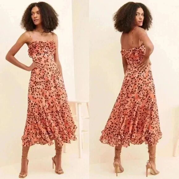 Anthropologie Dresses & Skirts - Anthropologie Hutch Ruffle Midi Dress Size 6 NWOT $218
